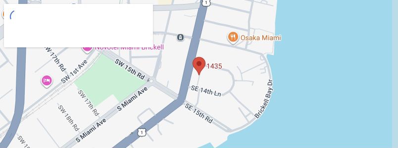 Map of Miami, FL office